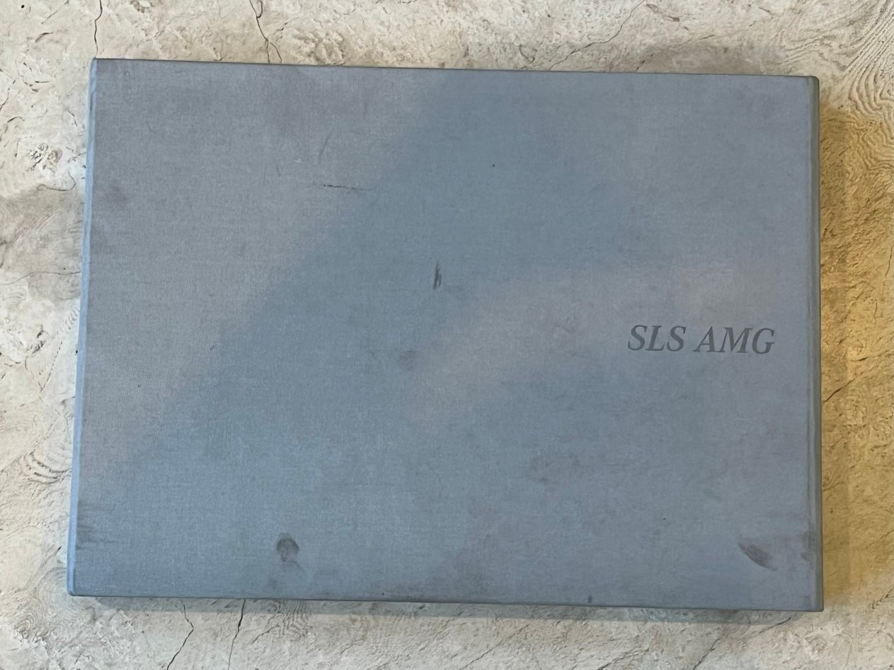 Mercedes-Benz SLS AMG Hardcover Book printed in 2011 Letter and Box Case English