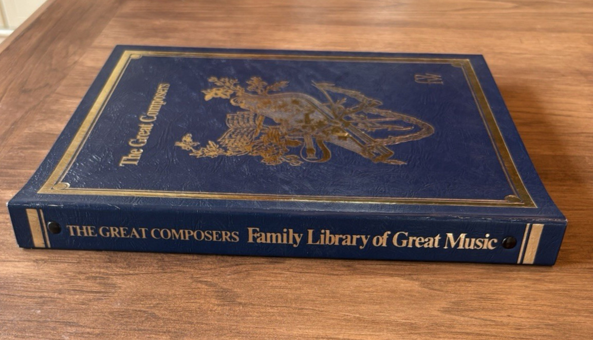 Funk & Wagnalls „The Great Composers“ Family Library of Great Composers Binder