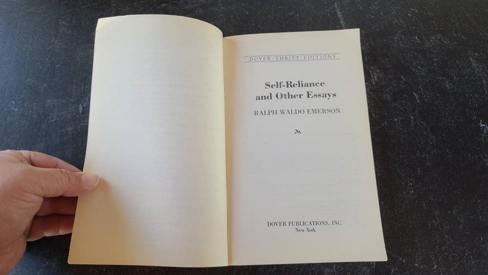 Self-Reliance and Other Essays