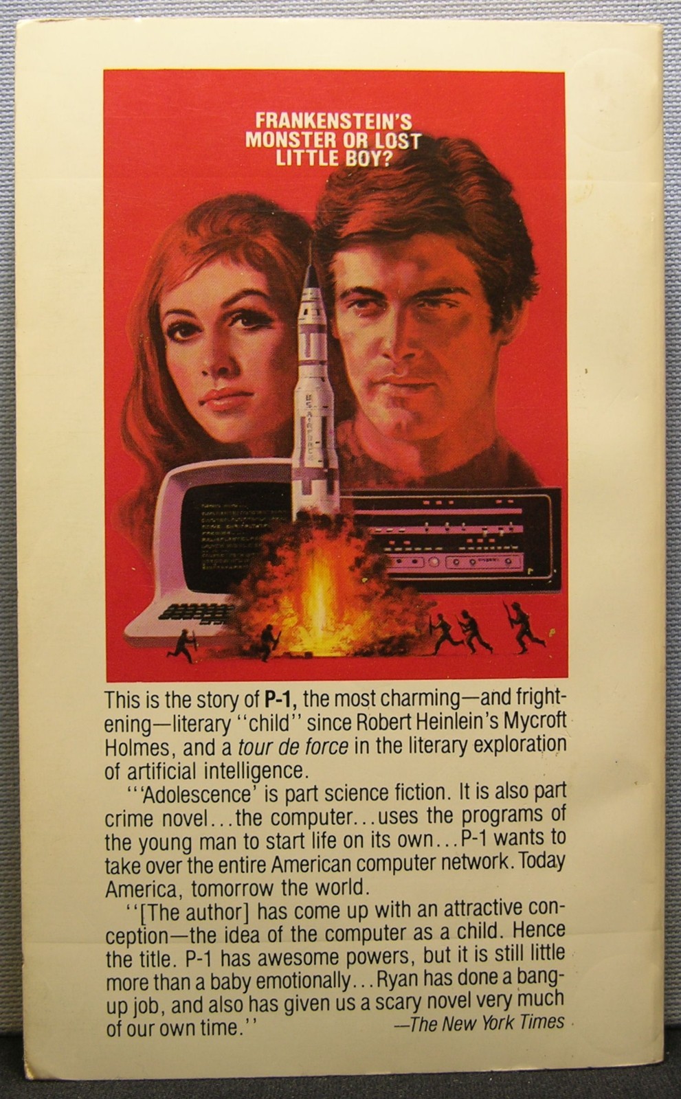 Ryan, Thomas J. – The Adolescence of P-1 PB 1st Printing 1979 Very Good