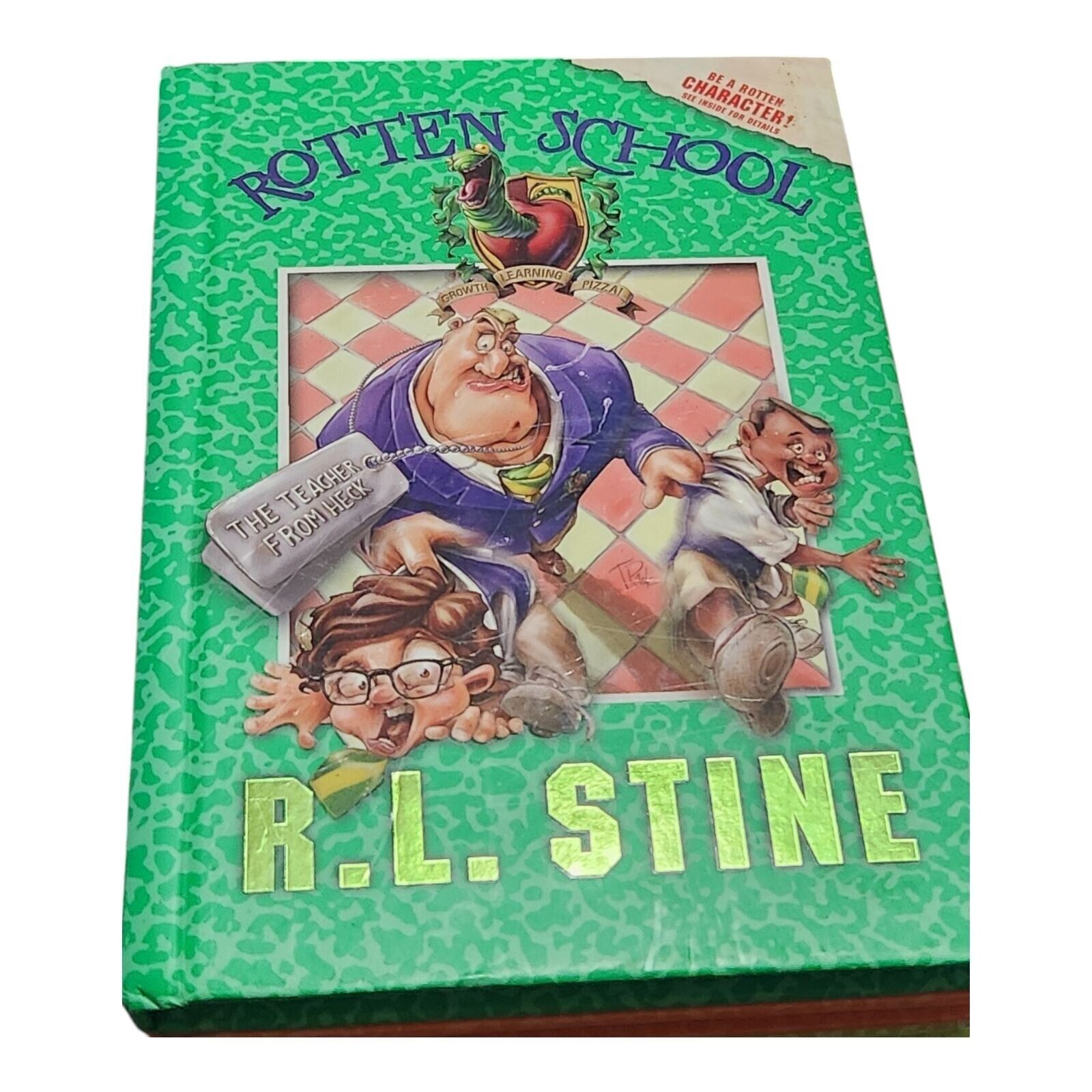 Goosebumps R.L. Stine Rotten School Books Lot of 5 Volume 1 7 8 11 15