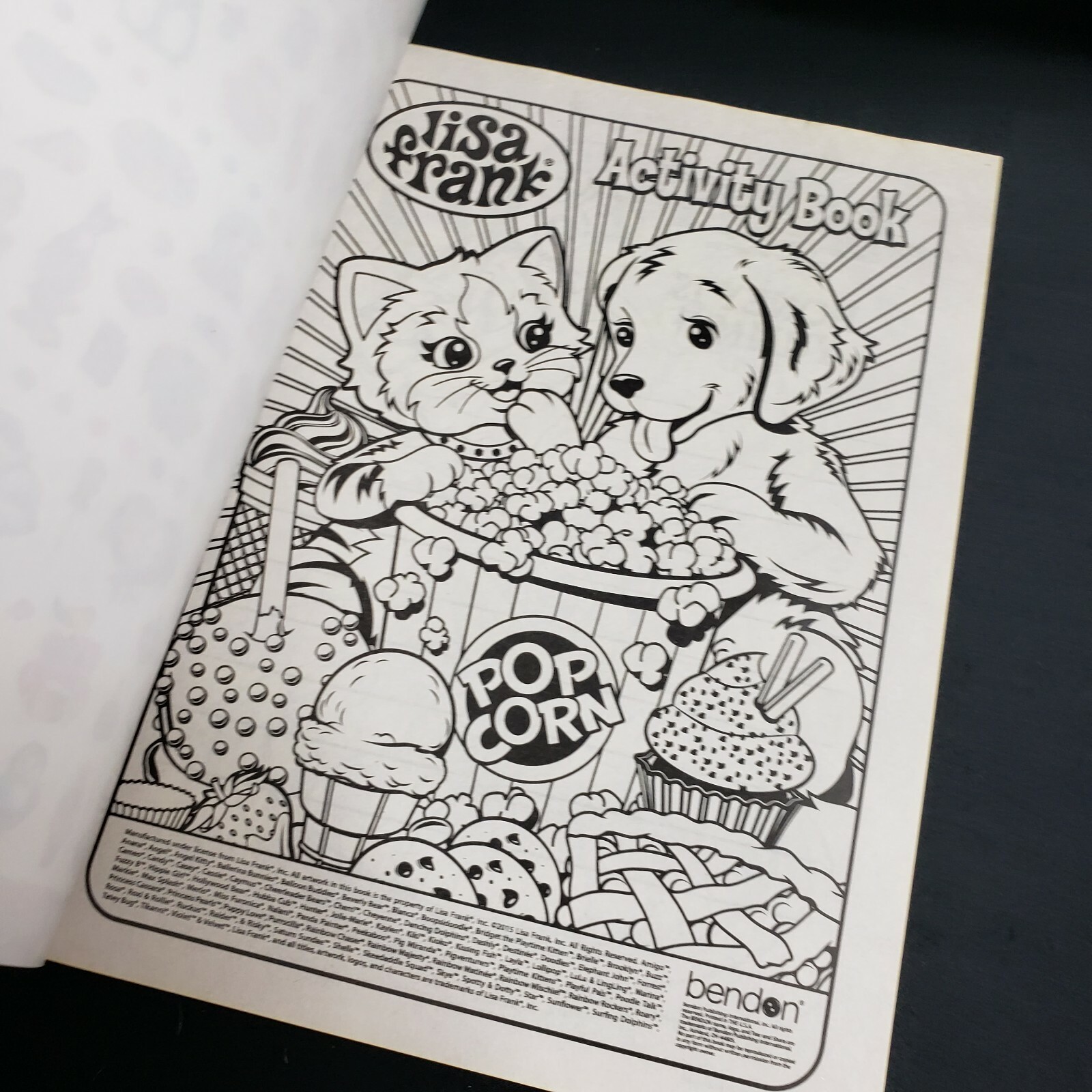 Lisa Frank Coloring Book 224 Coloring Activity Pages 125 Stickers