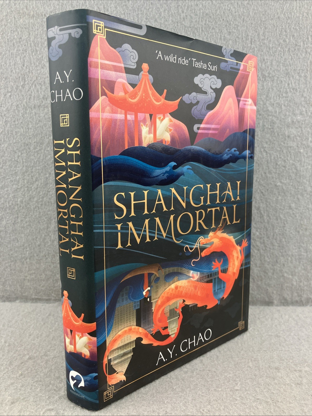 FairyLoot Exclusive Edition Shanghai Immortal A.Y. Chao SPRAYED EDGES Hardcover