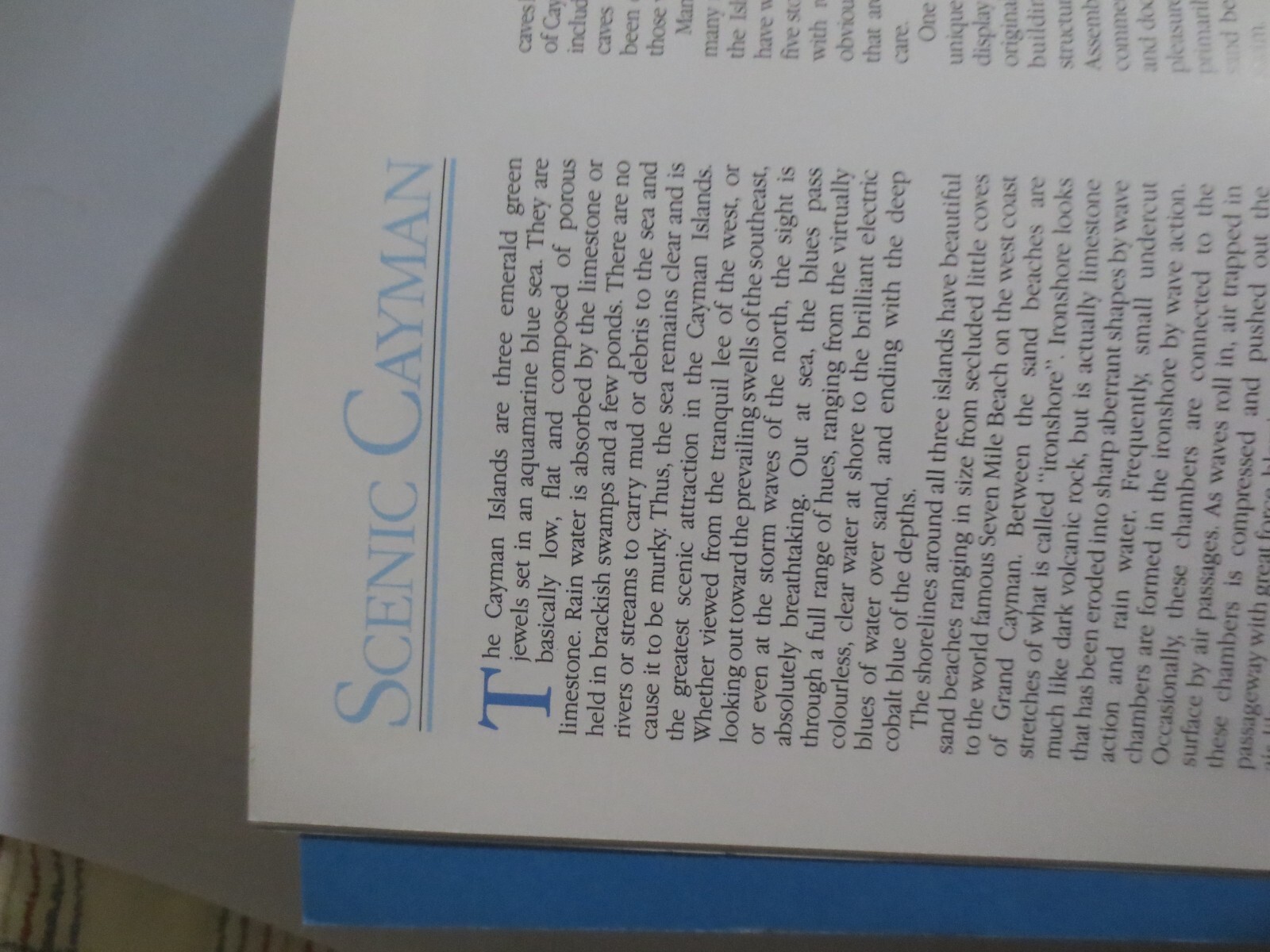 Beautiful Isles Cayman by Paul Humann Paperback book 104 Pages 11.5 X 9 Inch