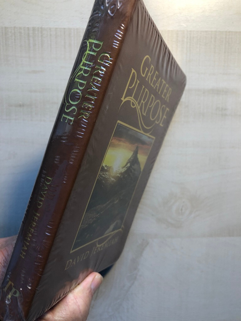 New in Shrinkwrap; „Greater Purpose“ Daily Devotional by David Jeremiah