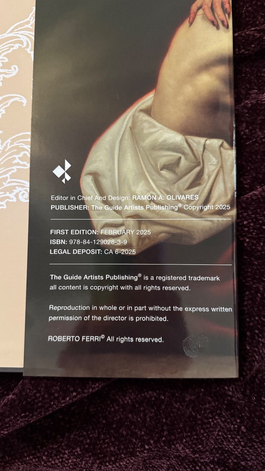 rare out of print first edition guide artists roberto ferri art book