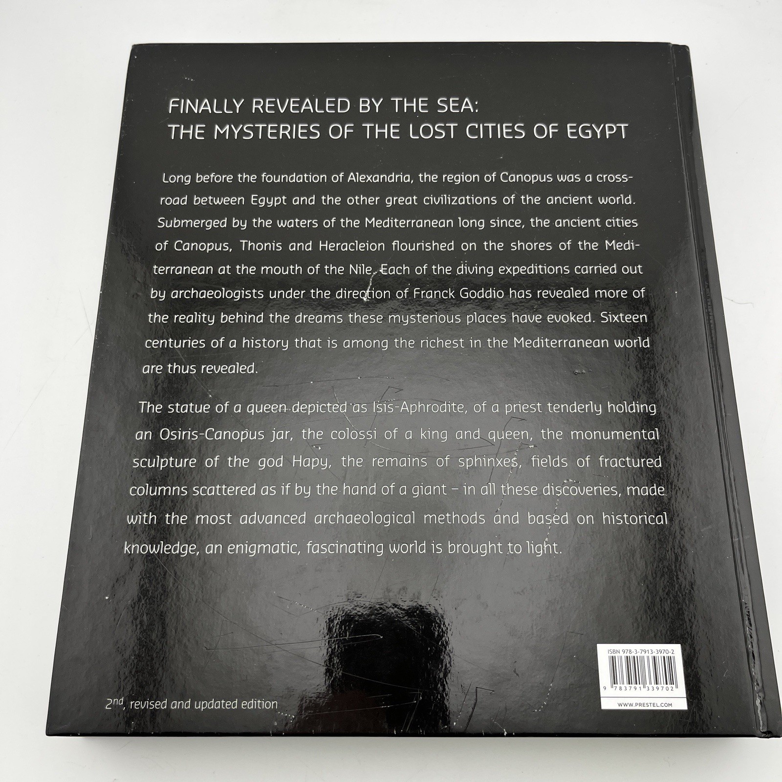 Egypt’s Sunken Treasures by Franck Goddio and Christoph Gerigk (2008, Hardcover)