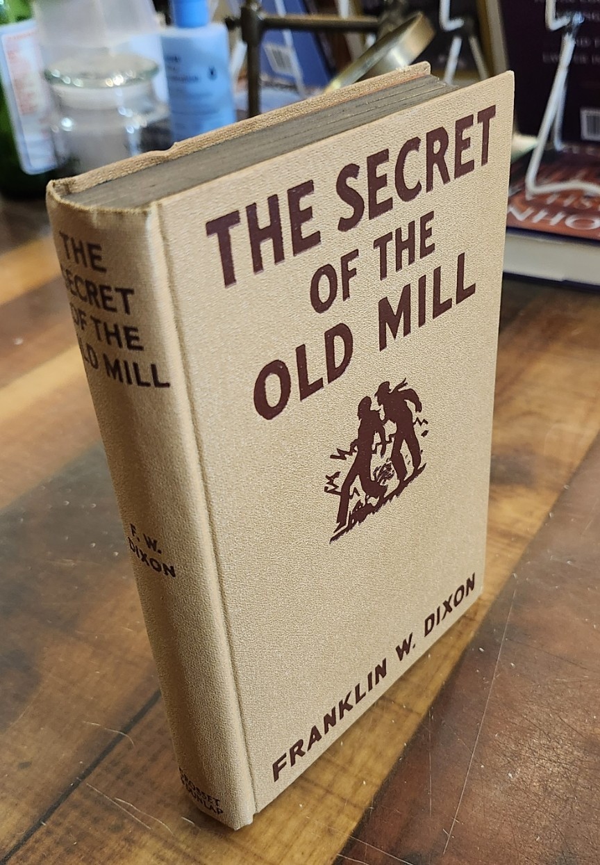 1927 HARDY BOYS # 3 The Secret of the Old Mill-Dixon DJ Printing 1942 B-25