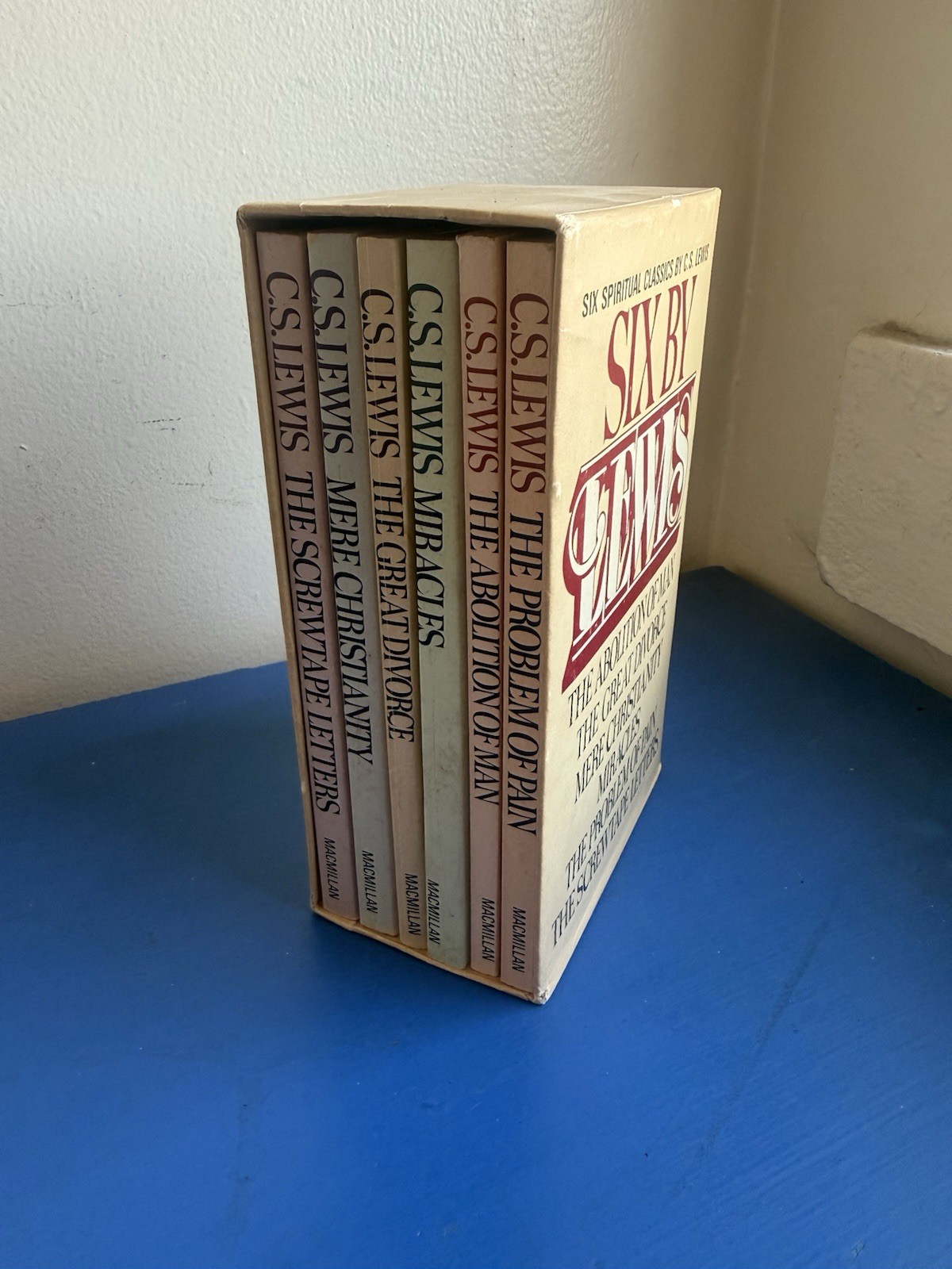 Vintage C. S. Lewis Box Set Six Spiritual Classics