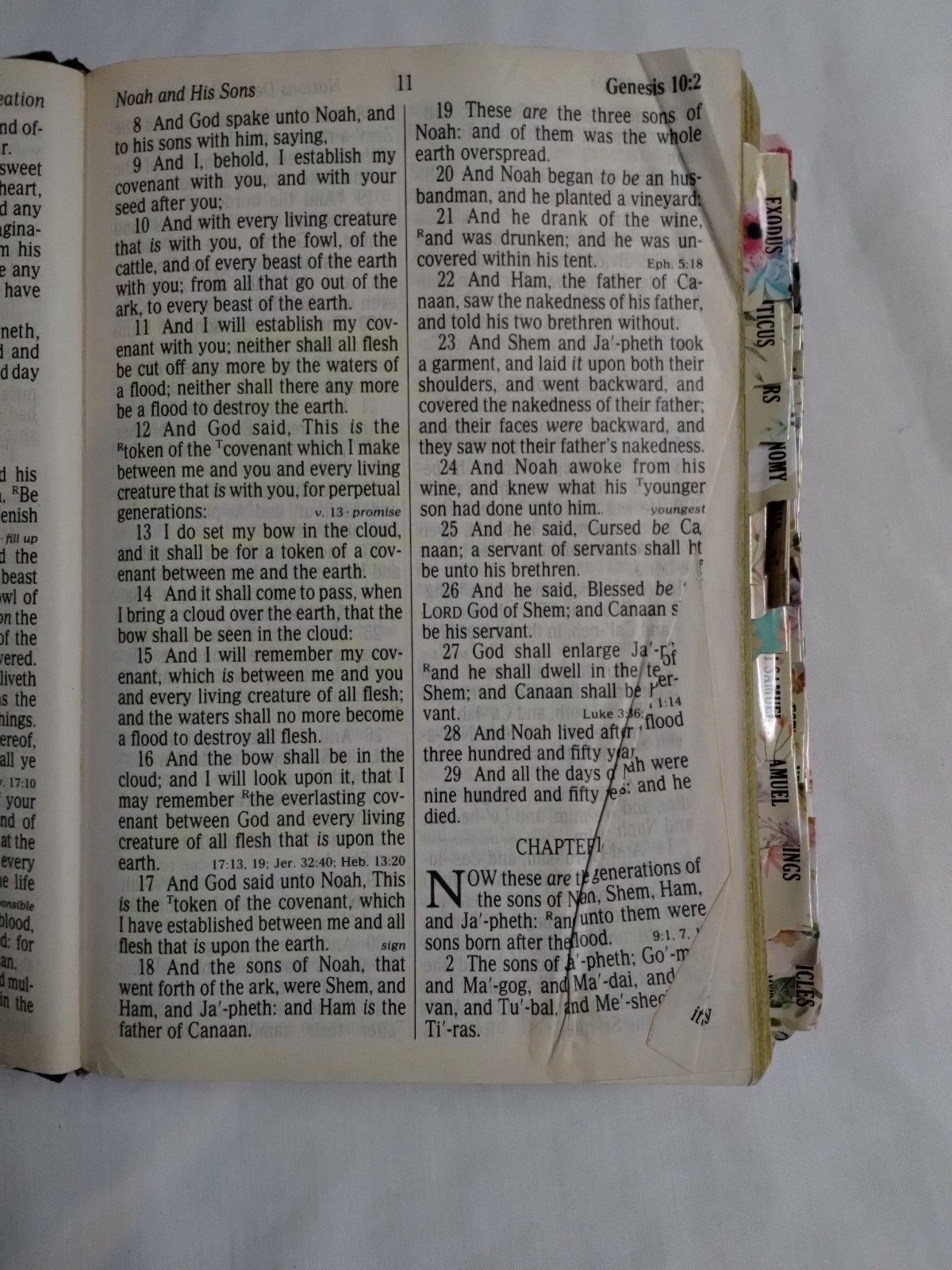 Holy Bible King James Version Giant Print w/ Words of Christ in Red 1990 HC