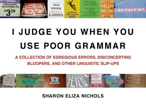 I Judge You When You Use Poor Grammar: A Collection of Egregious Err – VERY GOOD