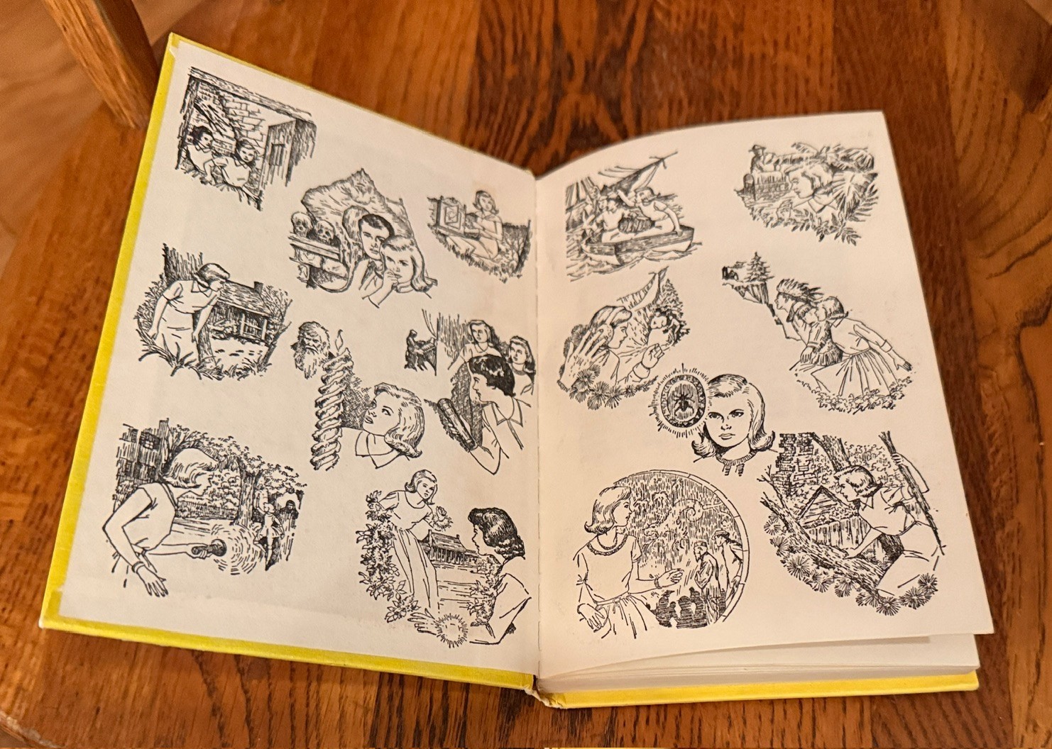 Nancy Drew #16 The Clue of the Tapping Heels 1969 White Endpapers
