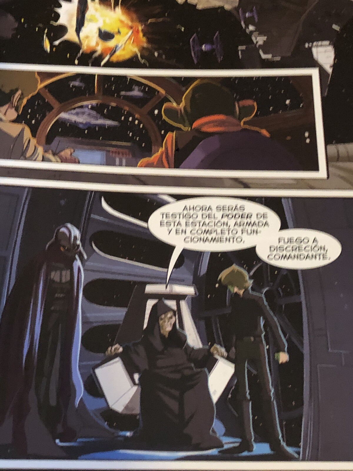 STAR WARS: RETURN OF THE JEDI GRAPHIC NOVEL Alessandro Ferrari Spanish Printing