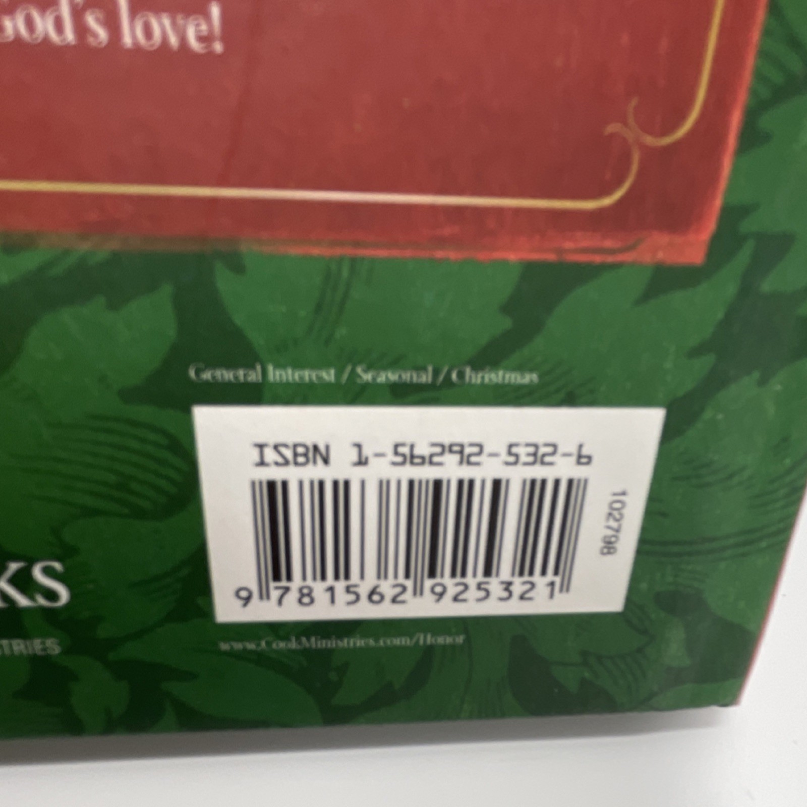 Wonder of Christmas (HARDCOVER, 2005) by Derric Johnson, Cook, David C.