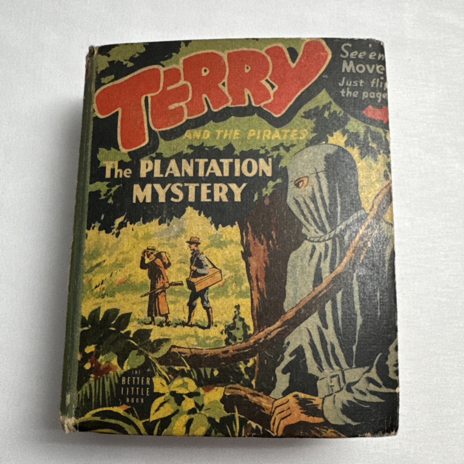 TERRY AND THE PIRATES: 5 vintage BIG LITTLE BOOKS Whitman Publishing
