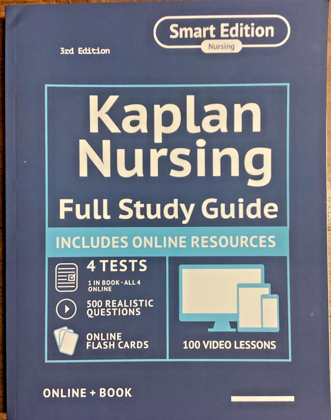 KNAT Full Study Guide: Smart Edition Academy Kaplan Nursing Entrance Exam St…
