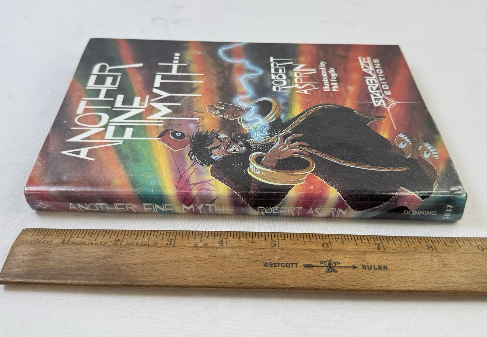 Another Fine Myth Robert Asprin SIGNED 1st Ed 1st Print Starblaze 1978 Foglio