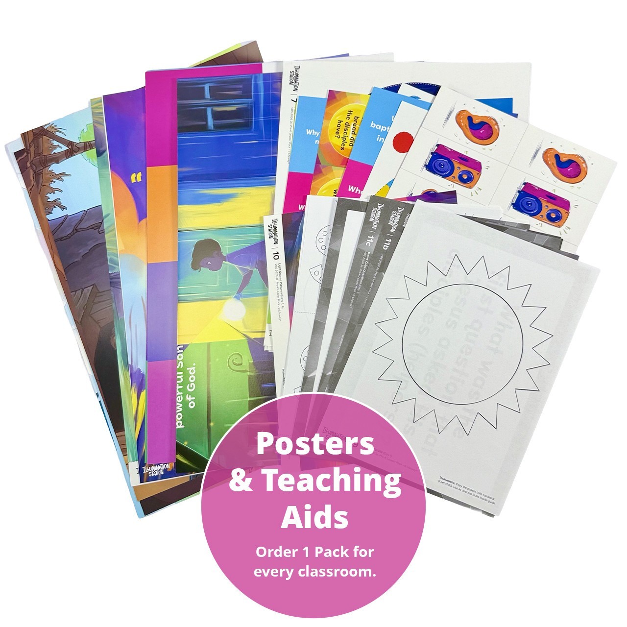 Lifeway 2026 3S-PreK Leader Pack Illumination Station VBS Kit