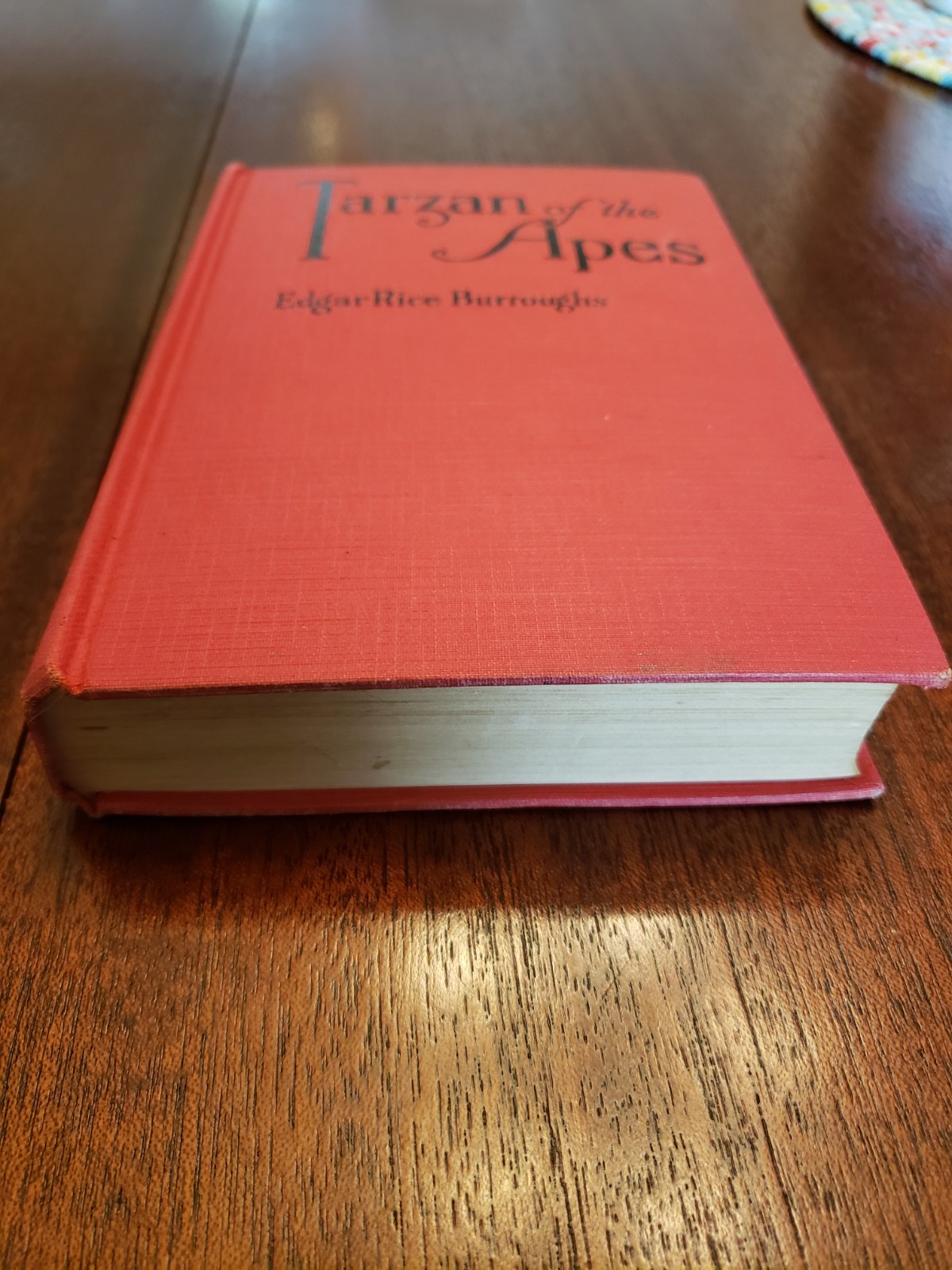 Tarzan of the Apes by Edgar Rice Burroughs, 1st Grosset & Dunlap edition 1927