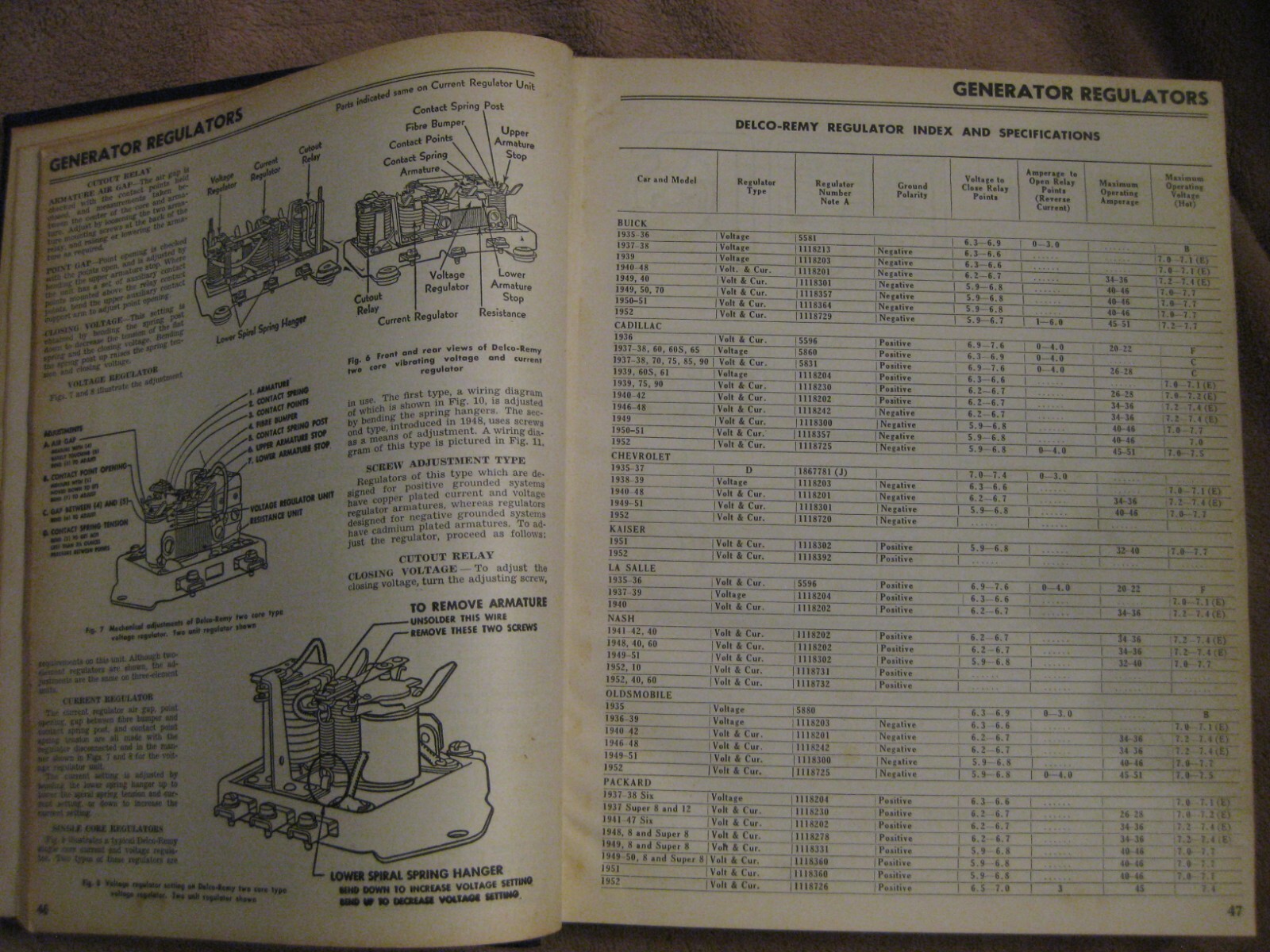 MOTOR’S AUTO REPAIR MANUAL ~ 1952 ~ 15th Edition Third Printing HC