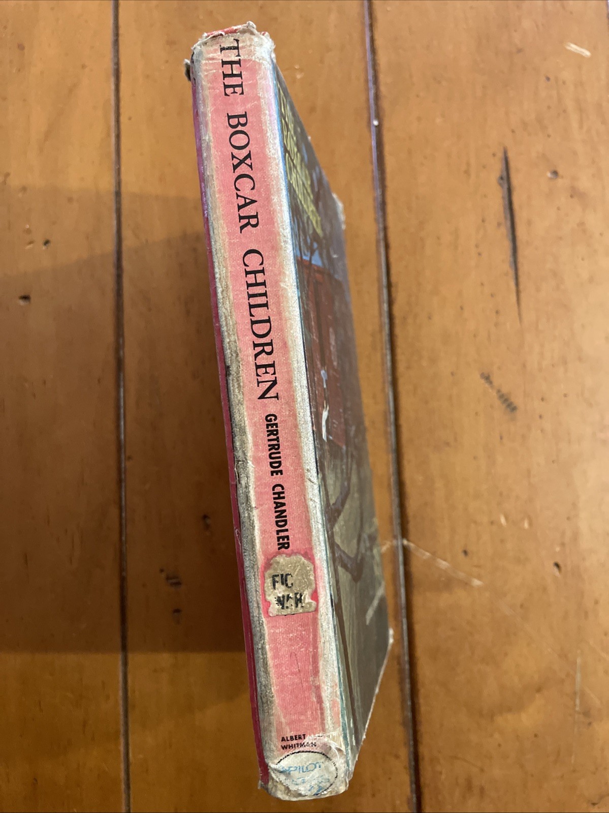 The Boxcar Children by Gertrude Chandler Warner Red Spine Hardcover 1950