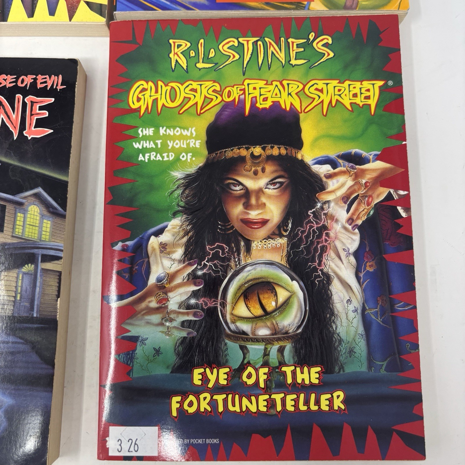 Goosebumps R. L. Stine Lot Of 6 Vintage 1990s Embossed KIDCORE READ DESCRIPTION