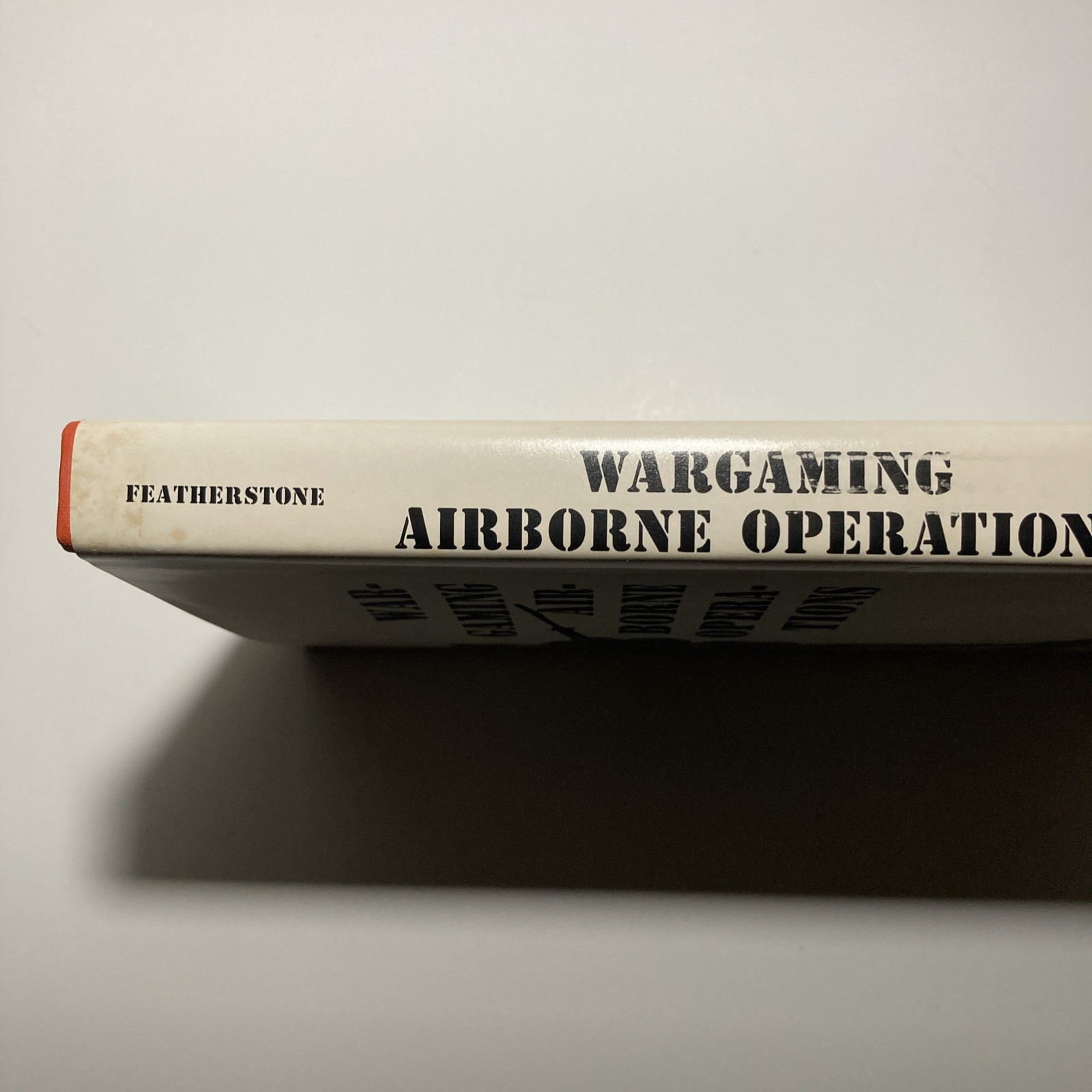 Wargaming Airborne Operations Donald Featherstone 1979 BARNES Hardcover DJ GOOD