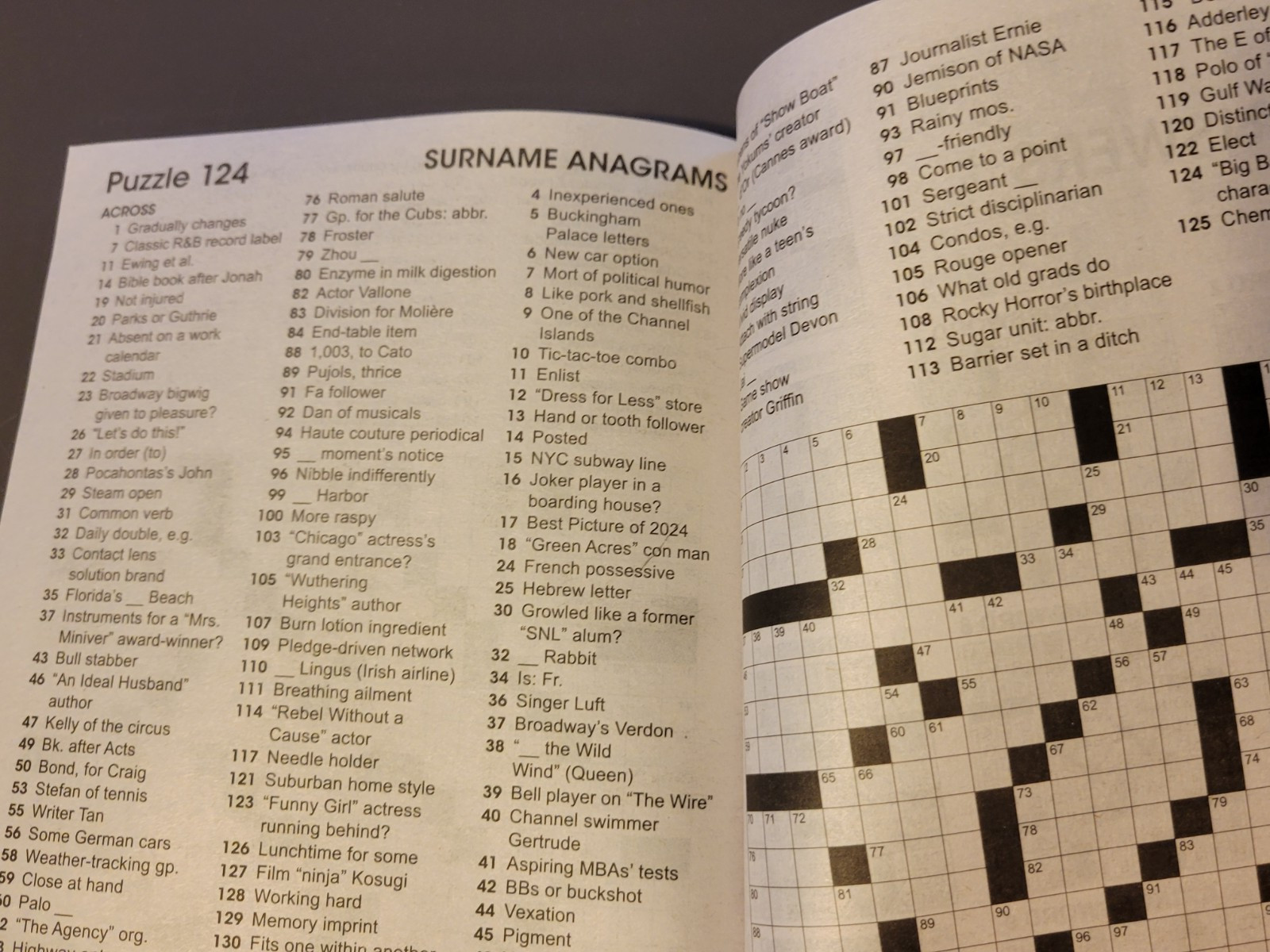 Superb Crosswords Jumbo Puzzle Book by KAPPA – 124 All-Themed Puzzles!