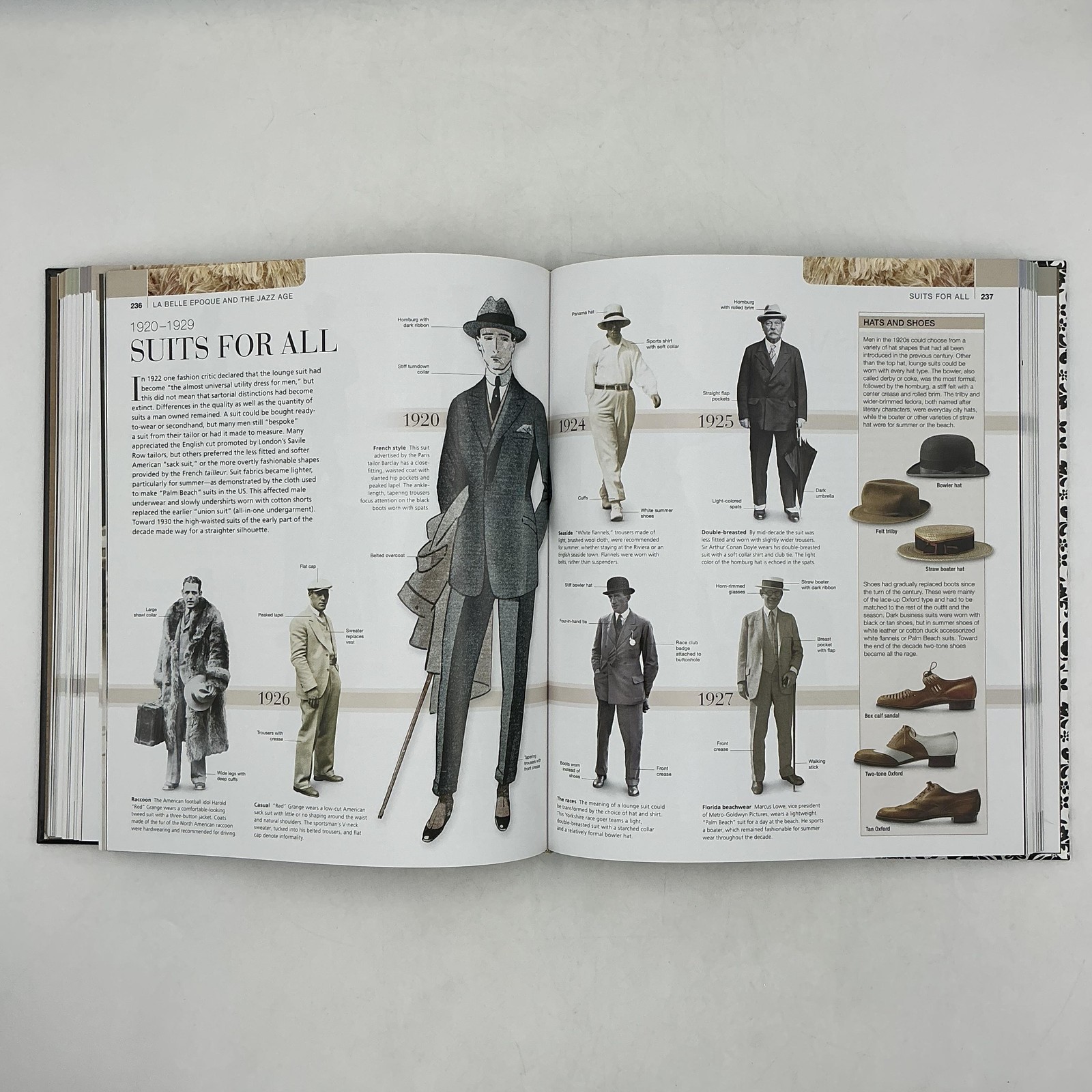 FASHION: THE DEFINITIVE HISTORY OF COSTUME AND STYLE DK Hardcover Black