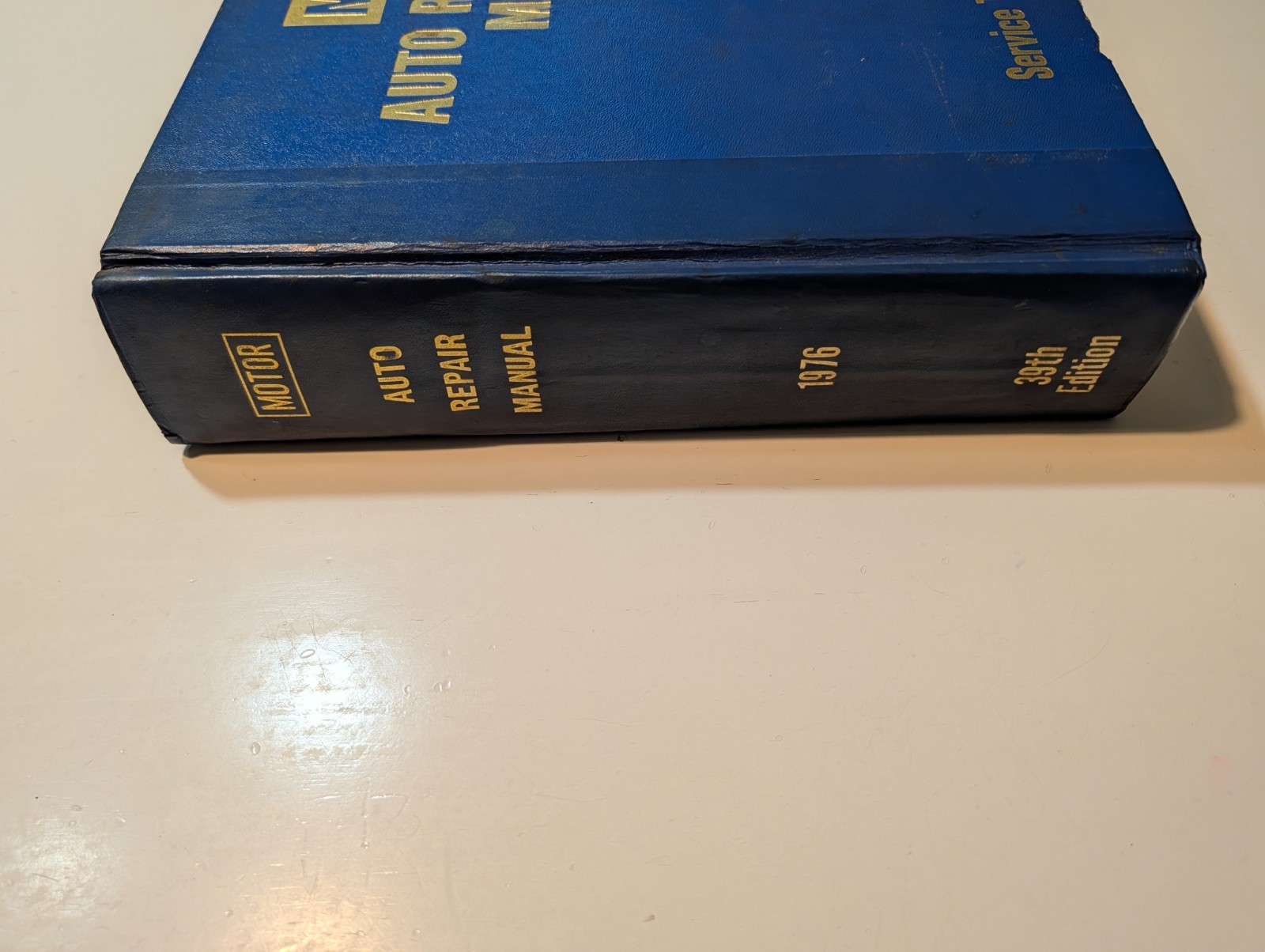 Motor Auto Repair Manual 1976 & 1987 50th Edition Professional Service Trade