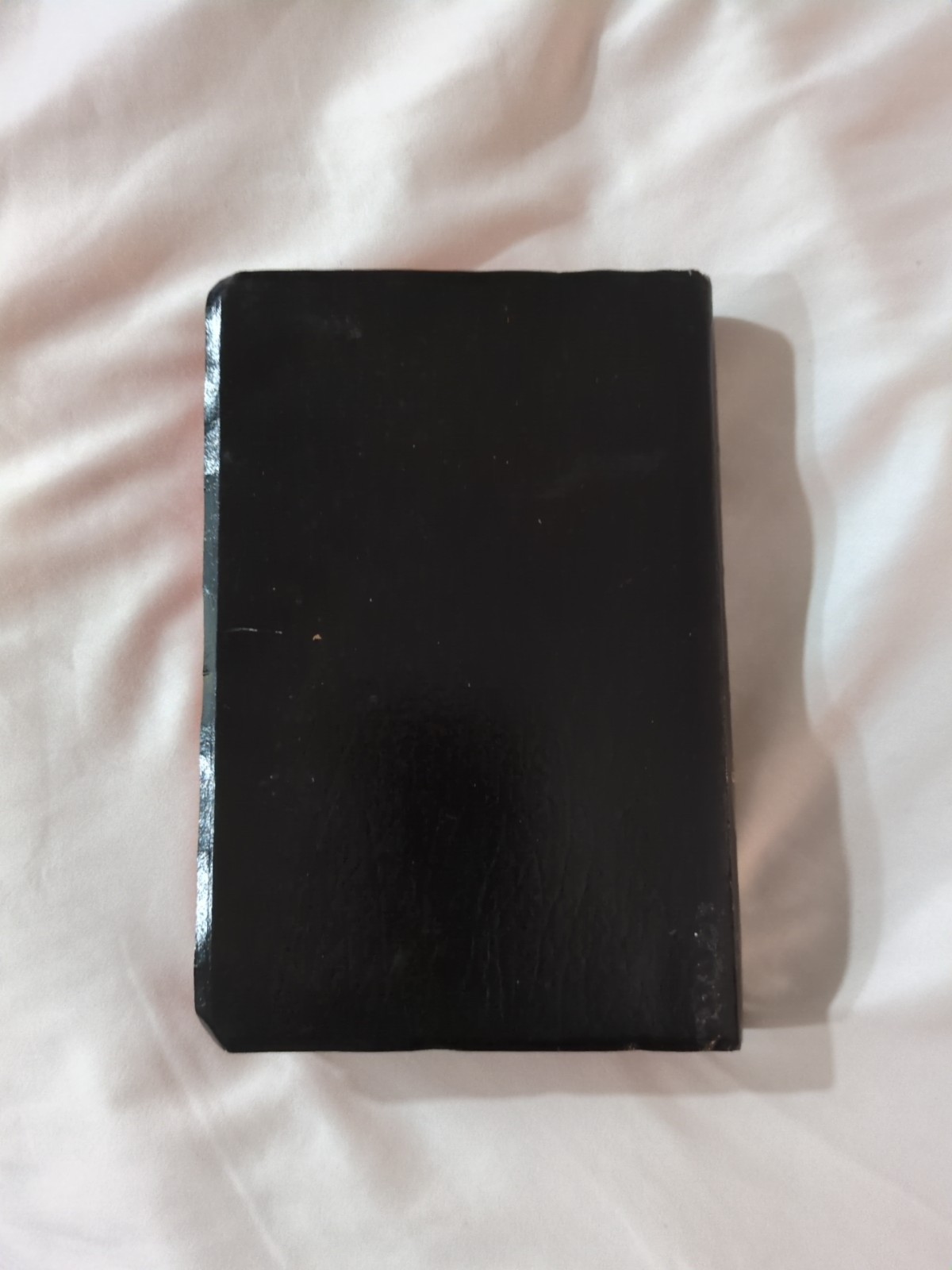 Vintage 1982 Holy Bible King James Version KJV Black Red Letter Study Dictionary