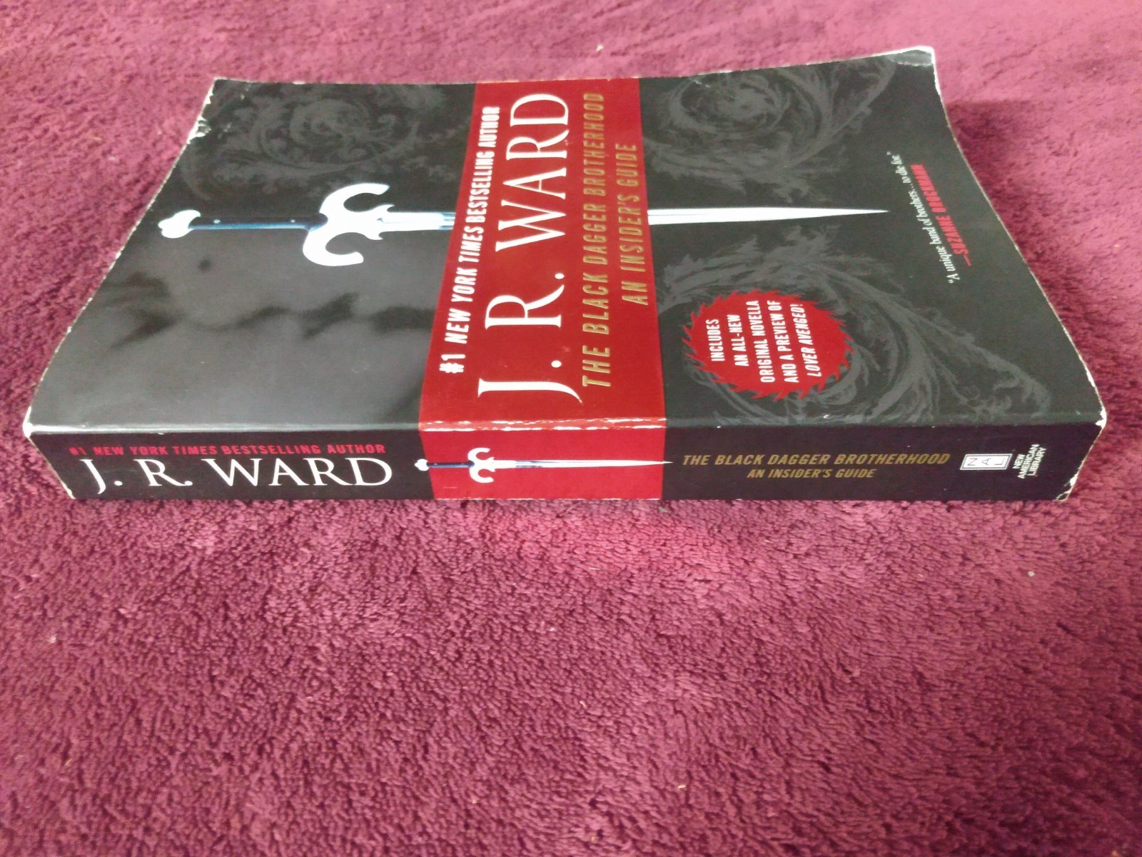 17 J R WARD NOVELS BLACK DAGGER BROTHERHOOD 1-8 + 4 MORE + GUIDE +4 GOOD-VG CON
