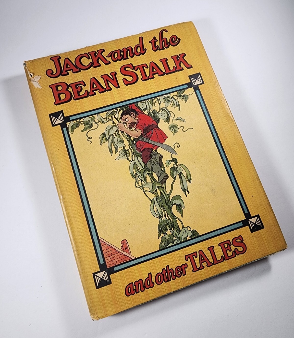 Vintage 1919 Jack And The Beanstalk And Other Tales Book Whitman Publishing RARE
