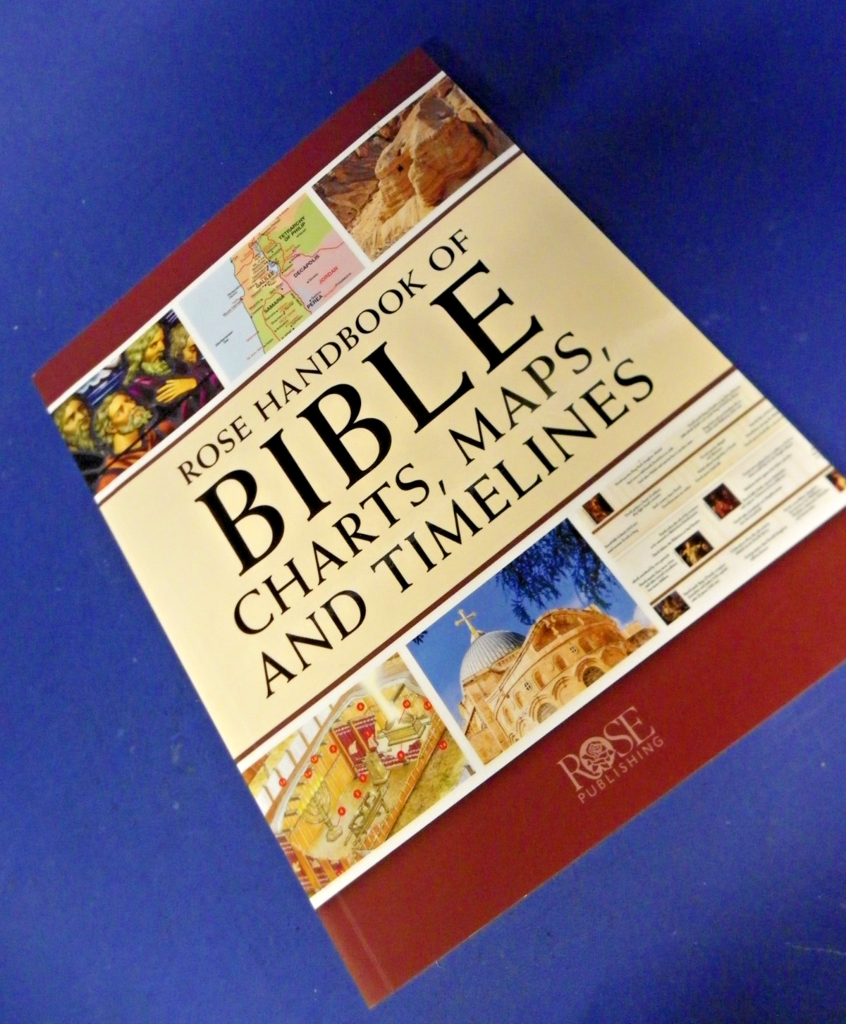 Rose Handbook Of Bible Charts, Maps, And Timelines Full Color Bible Maps New