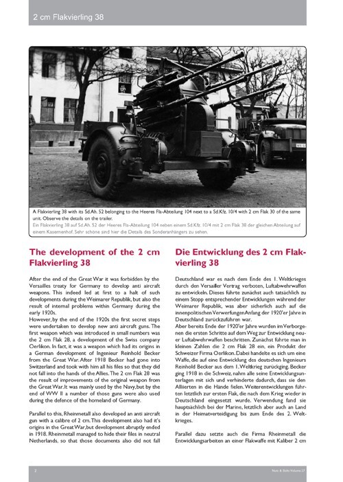 Nuts & Bolts Vol. 27 2 cm Flak 38 New Free Shipping
