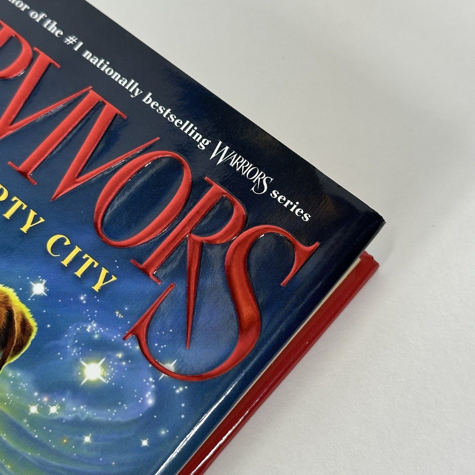 Survivors, Lot of 4 Books, Erin Hunter, Empty City & Storm of Dogs, Very Good
