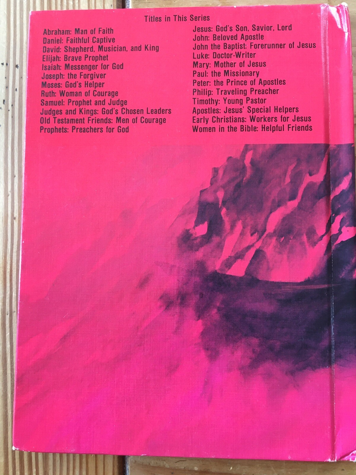 MOSES GOD’S HELPER BIBLEARN SERIES HARDCOVER BOOK BY WILLIAM YOUNG VERY GOOD