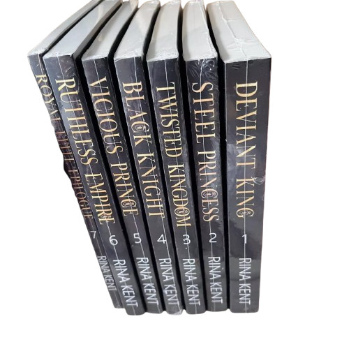 Royal Elite Series by Rina Kent – Complete Set 7-Books Sealed Brand New