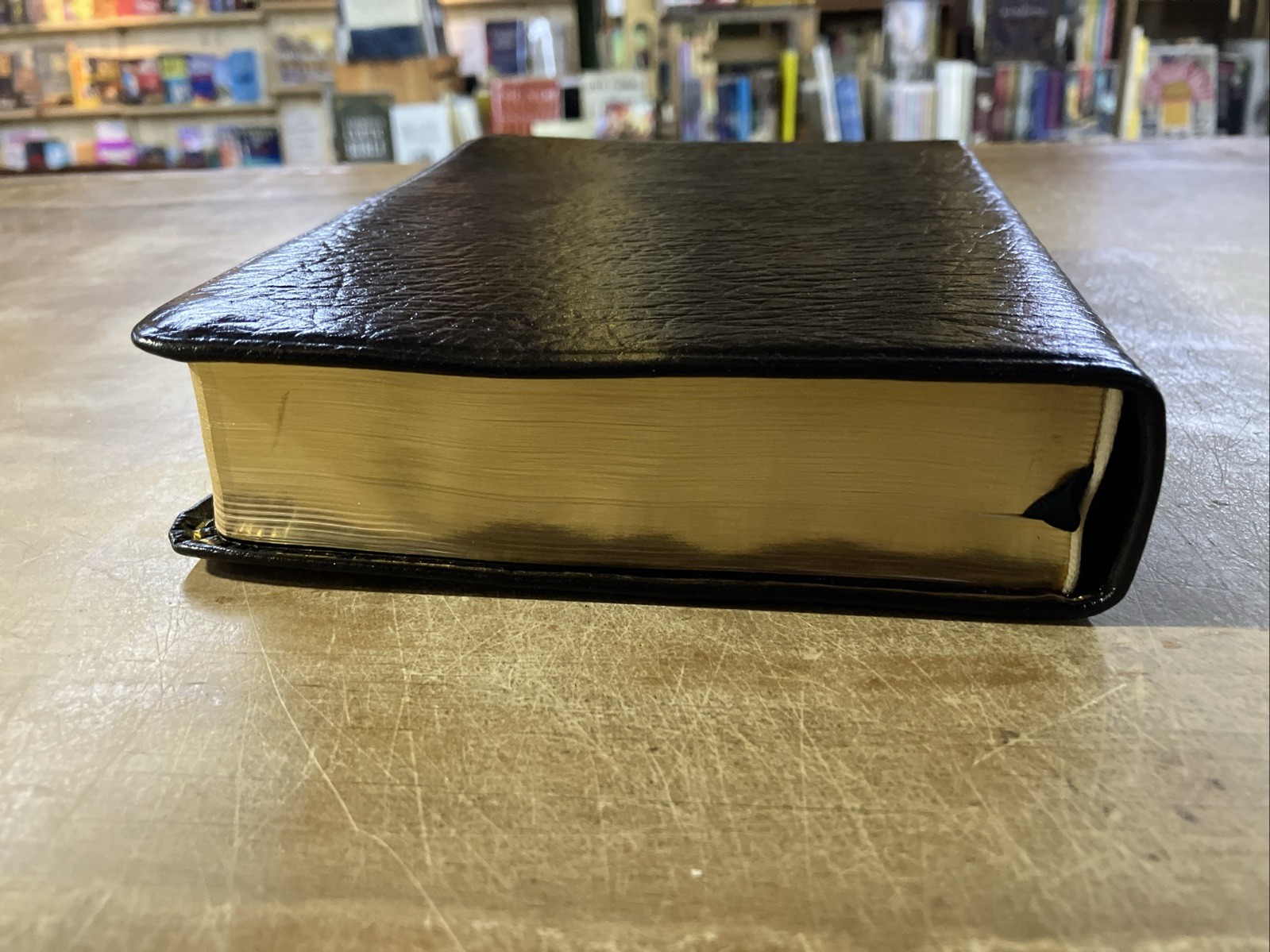 Rare 1988 Kirkbride Thompson Chain-Reference Bible KJV Handy Sz Genuine Leather