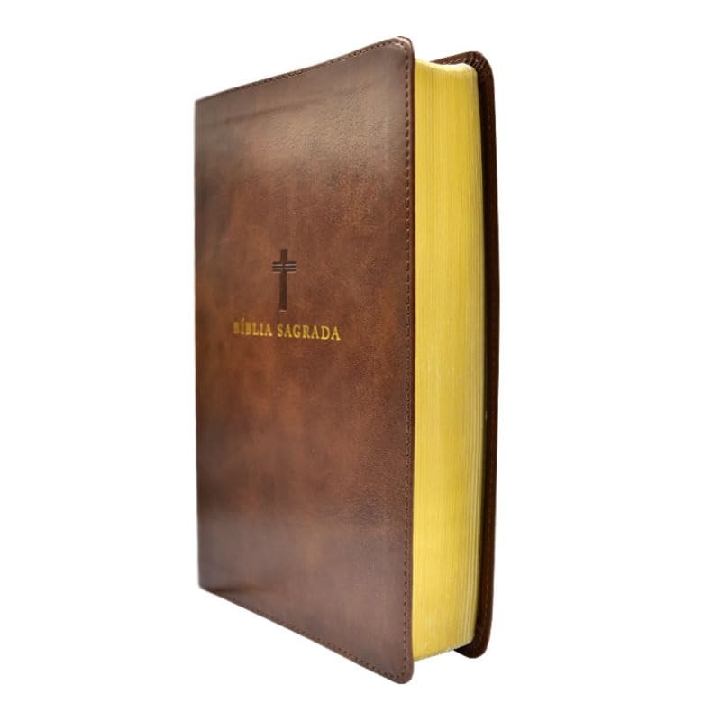 Biblia Sagrada: ACF – Capa: Couro Soft – Letra: Grande (Em Portugues do Brasil)