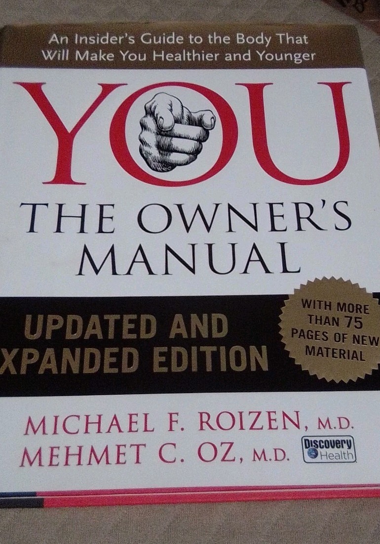 YOU: The Owner’s Manual; UPDATED & EXPANDED_; Staying Young, /HC Books 2pc LOT