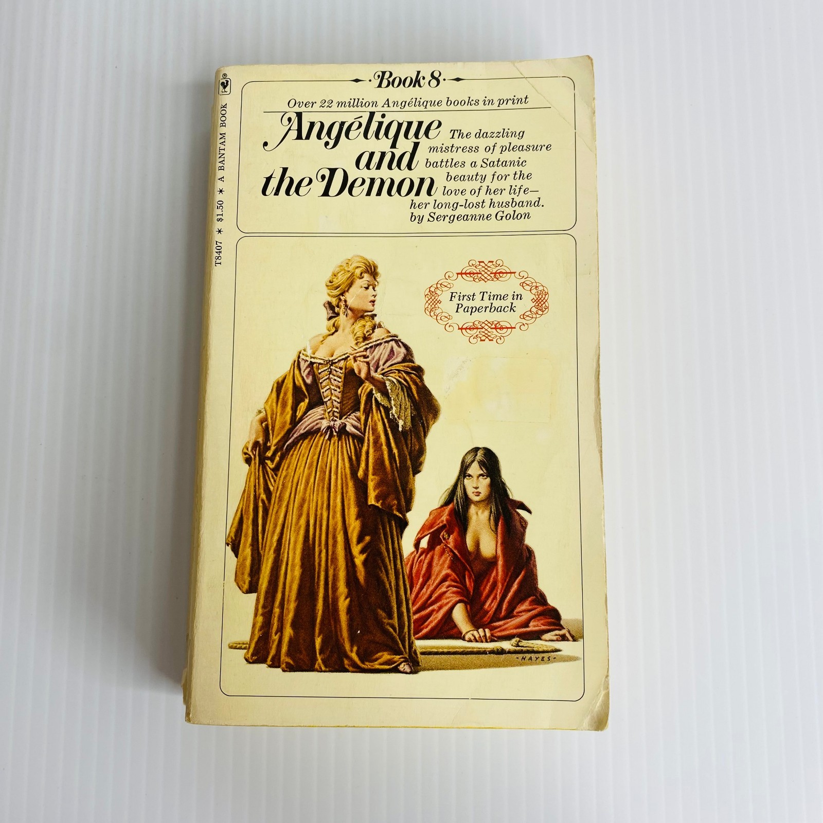 Sergeanne Golon – Angelique Books #2-8 (Lot of 7) Vintage Bantam Romance PB