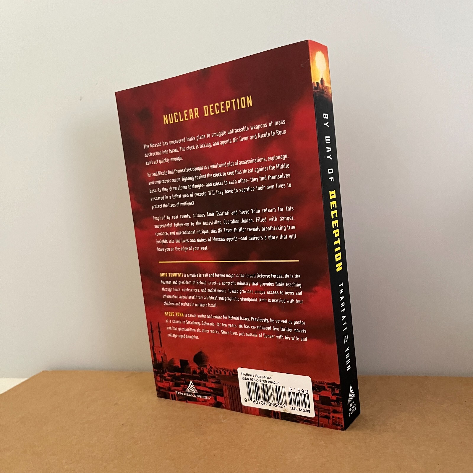 By Way of Deception by Steve Yohn and Amir tsarfati steve yohn paper back