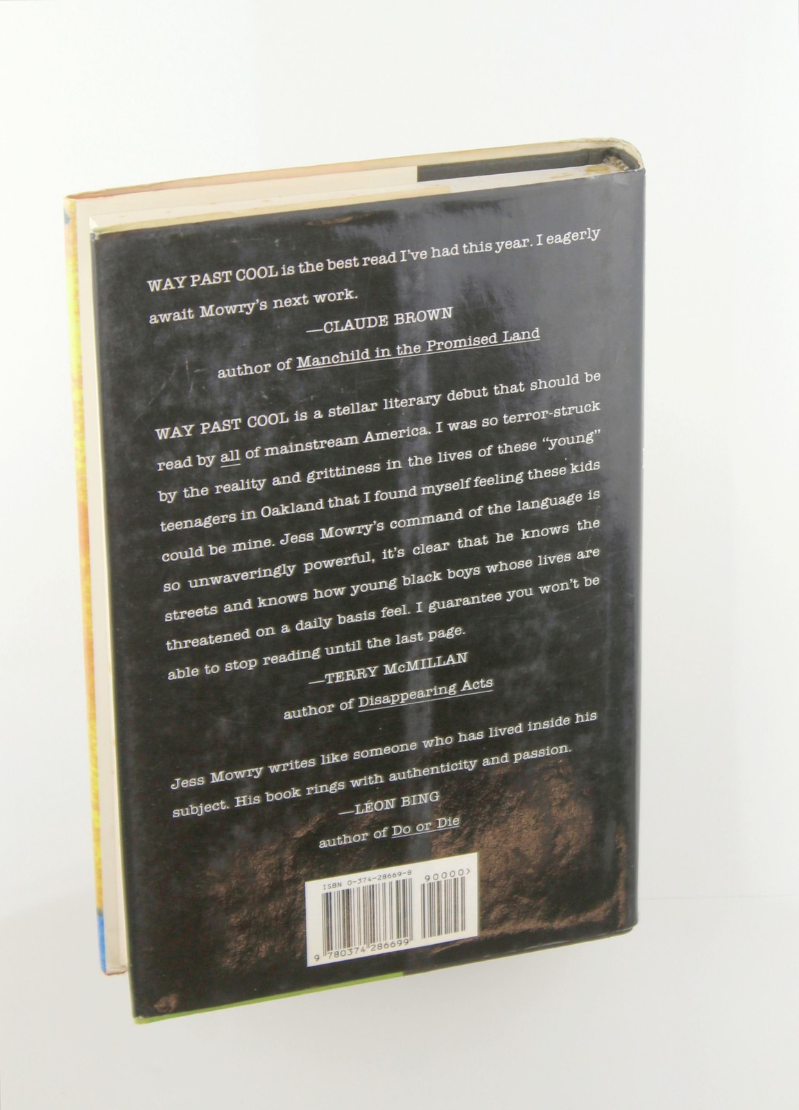 First Edition Way Past Cool – Mowry, Jess Farrar Straus & Giroux hardcover Book