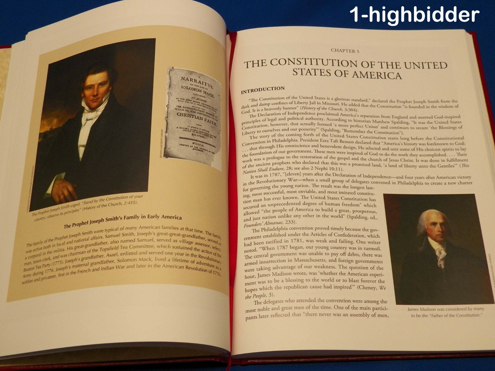 NEW! Great American Documents for Latter-Day Saint Families LDS Mormon Hardcover