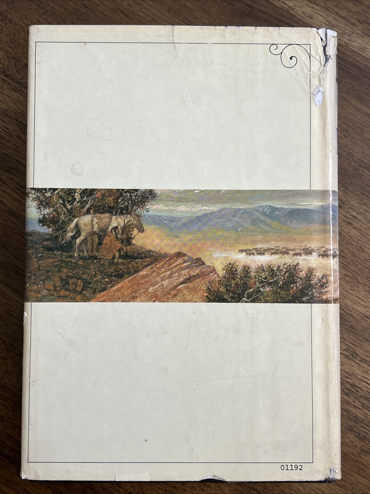LONESOME DOVE A Novel by Larry McMurtry – 1985 – First Book Club Edition HCDJ