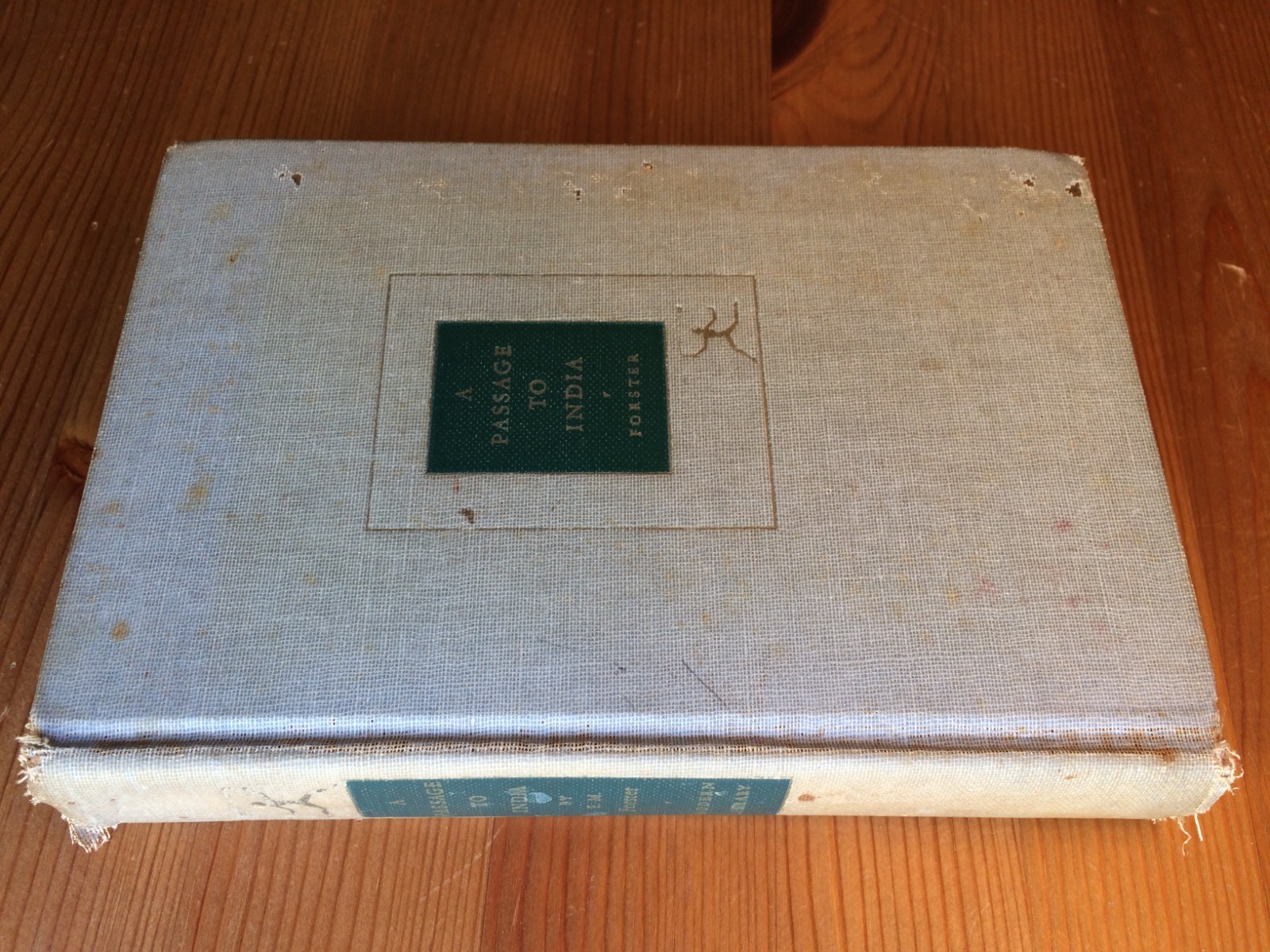 A Passage To India by E.M. Forster 1924 Modern Library Hardcover