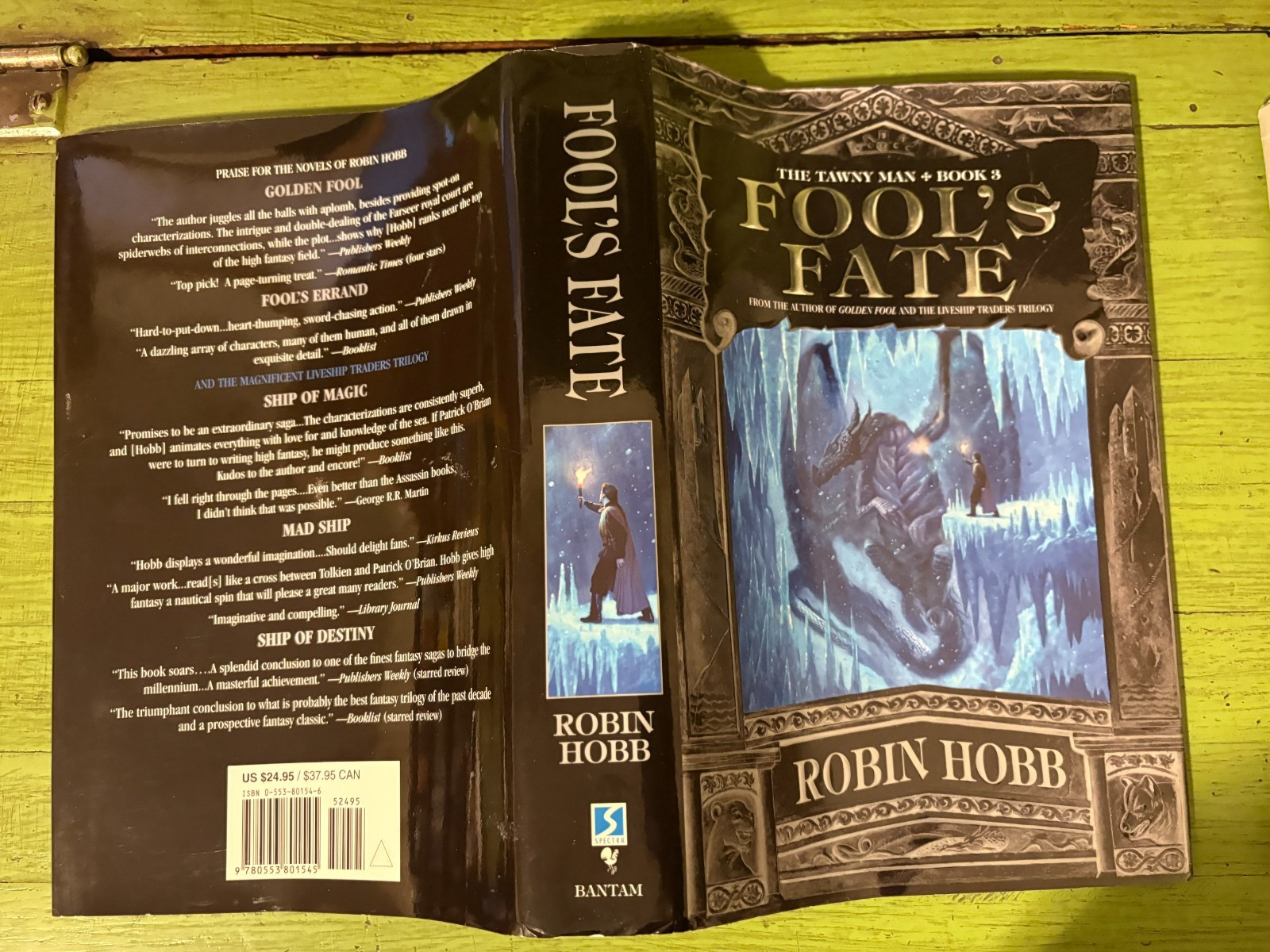 Robin Hobb Fool’s Fate Tawny Man Series #2 Hard Cover DJ Near Like New