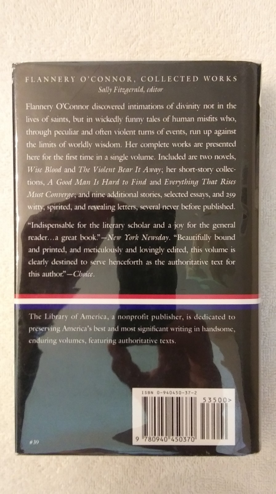 Flannery O’Connor : Collected Works – The Library of America – VERY GOOD