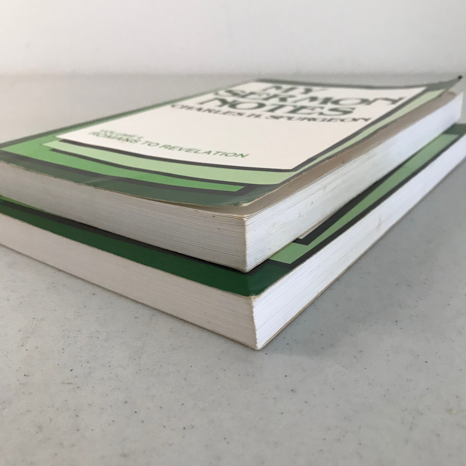 Charles Spurgeon My Sermon Notes Vol 2 & 4 Baker Book House 1991 Christian Theol